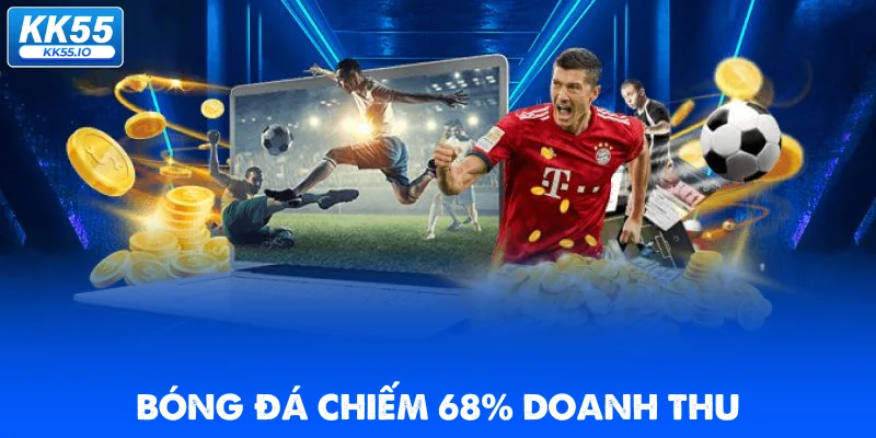 Thể Thao KK55 2 bong-da-chiem-68-doanh-thu
